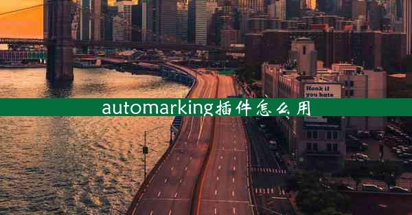 automarking插件怎么用