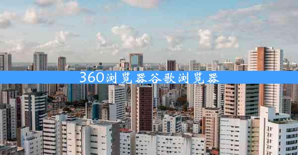 360浏览器谷歌浏览器