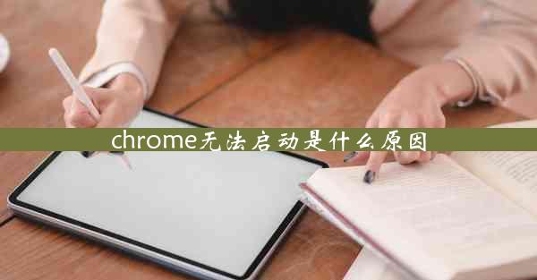 chrome无法启动是什么原因