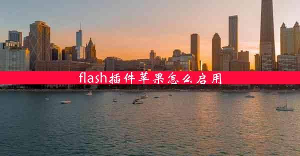 flash插件苹果怎么启用