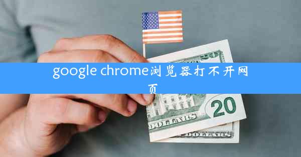 google chrome浏览器打不开网页