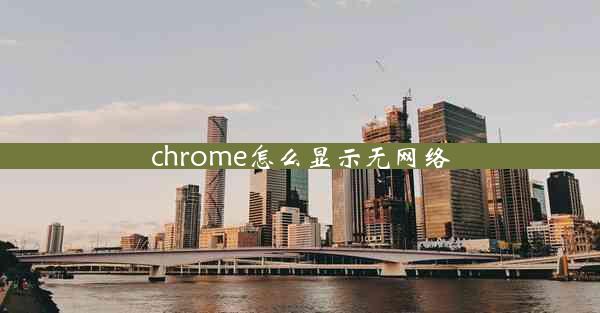 chrome怎么显示无网络