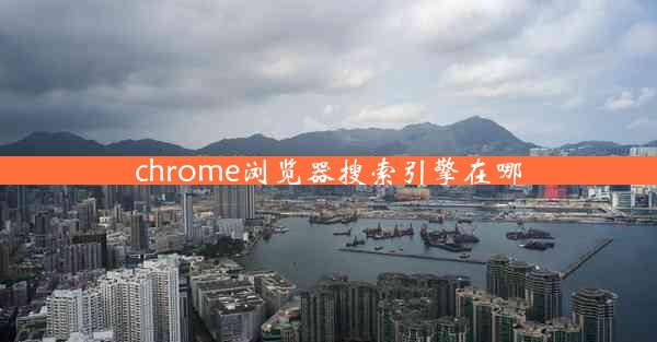 chrome浏览器搜索引擎在哪