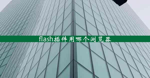 flash插件用哪个浏览器