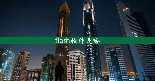 flash控件是啥