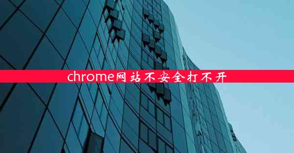 chrome网站不安全打不开