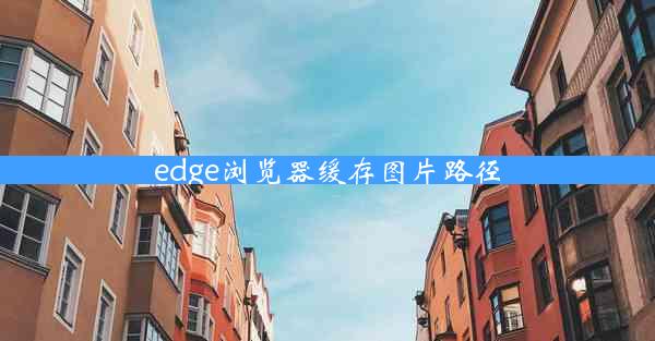 edge浏览器缓存图片路径