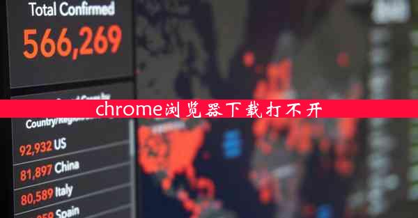 chrome浏览器下载打不开