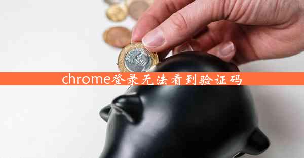 chrome登录无法看到验证码