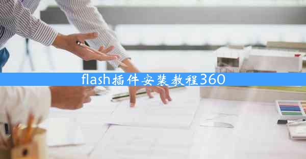 flash插件安装教程360