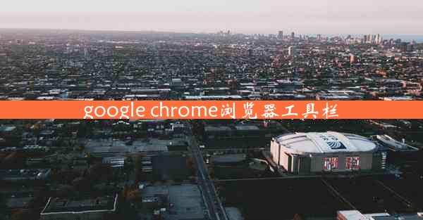 google chrome浏览器工具栏