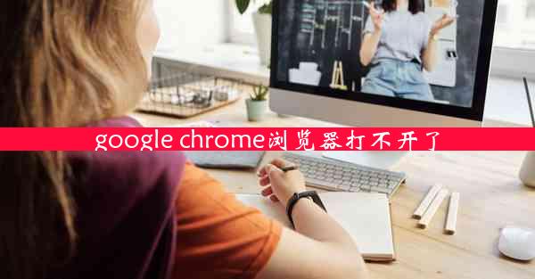 google chrome浏览器打不开了