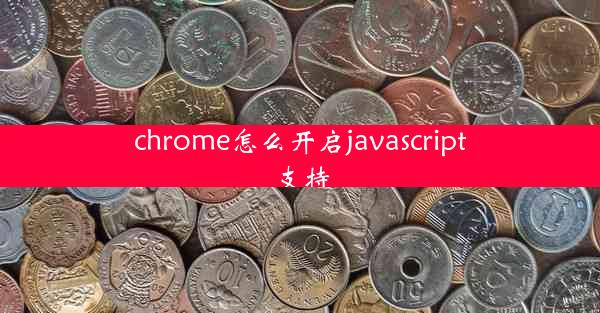 chrome怎么开启javascript支持