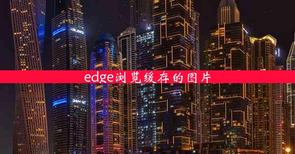 edge浏览缓存的图片