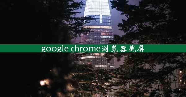 google chrome浏览器截屏